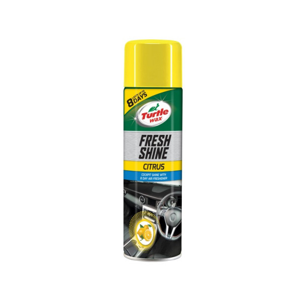 Turtle Wax® armatuurlaua poleerimisvahend õhuvärskendajaga, SIDRUNIlõhnaline, 500 ml