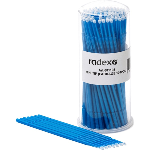 RADEX Microbrush, mikroharjad, 100 tk.