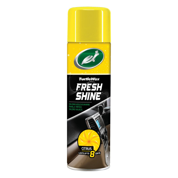 TURTLE WAX Fresh Shine Citrus, salongi plastikpoleer, sidrunilõhnaline, 500 ml