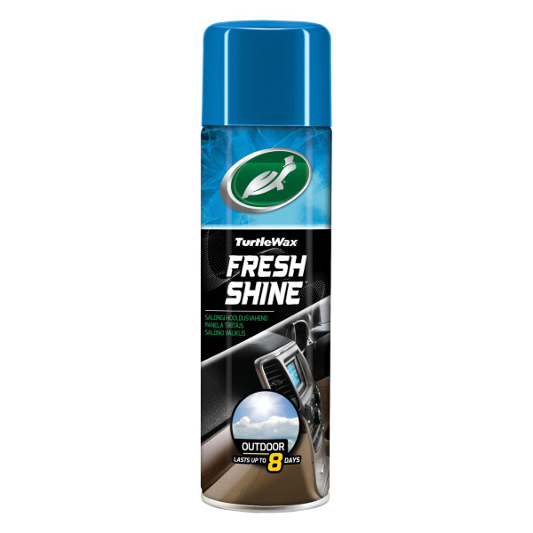TURTLE WAX Fresh Shine Outdoor, siseplasti poleerimisvahend, 500 ml