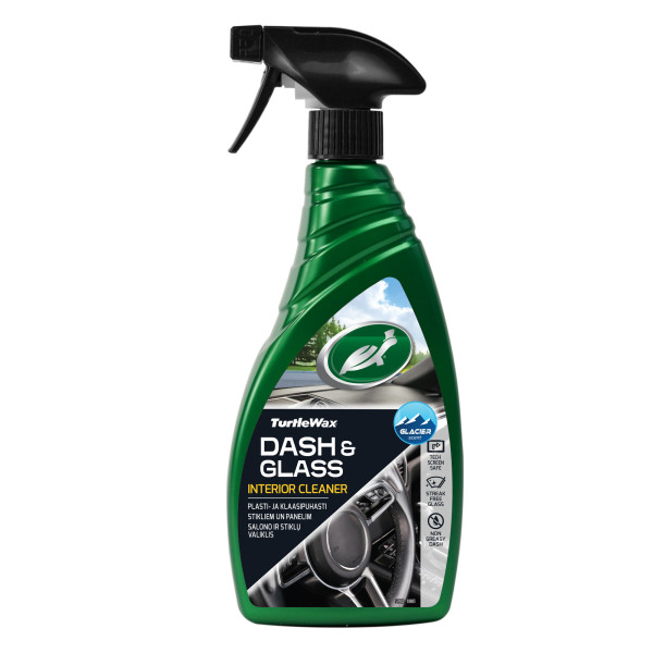 TURTLE WAX Dash&Glass Interior Cleaner, salongipuhastusvahend, 500 ml
