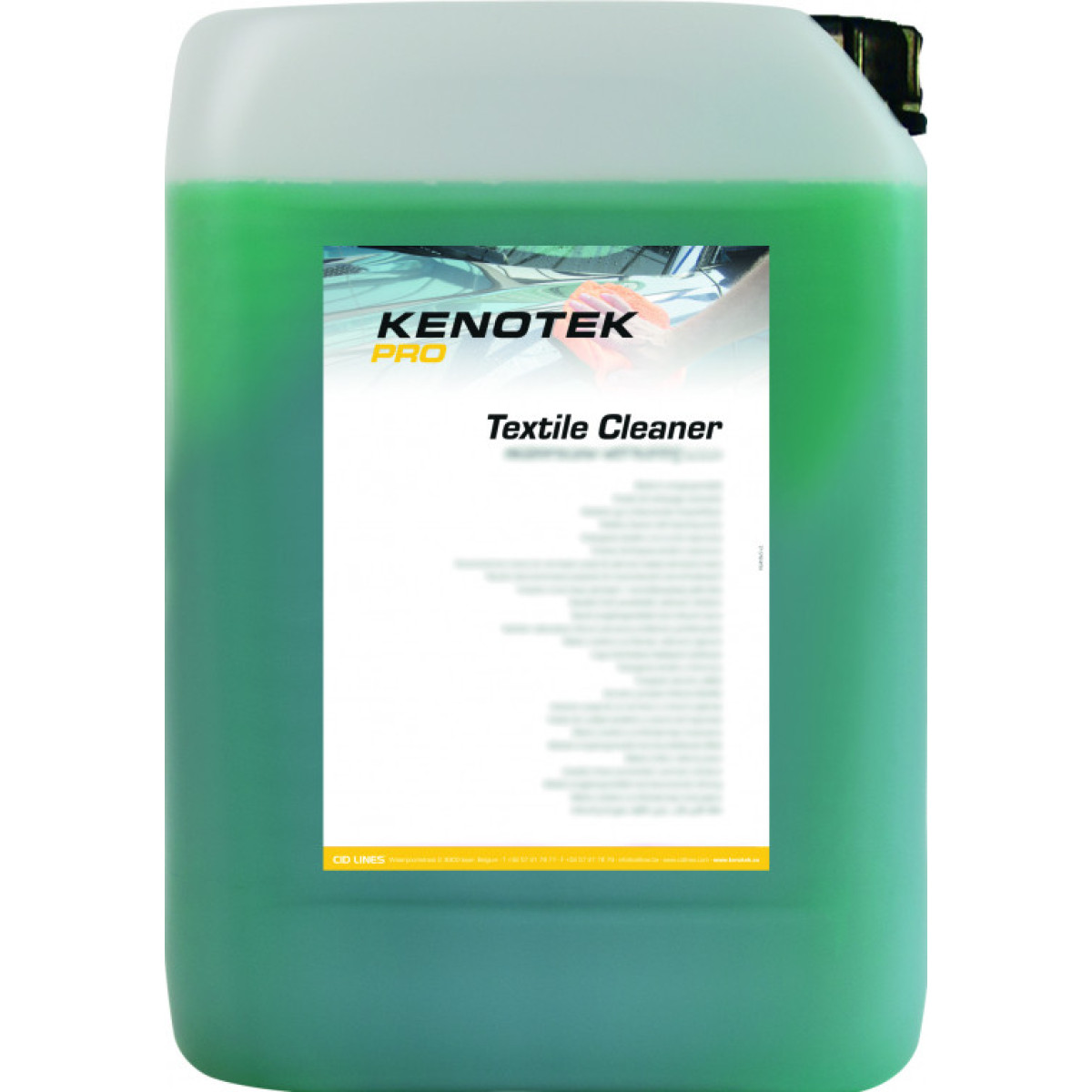 KENOTEK Textile Cleaner, tekstiilipuhastusvahend, 10 l