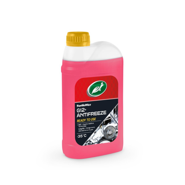 TURTLE WAX Antifreeze G12 -35°C, jahutusvedelik, 1 l