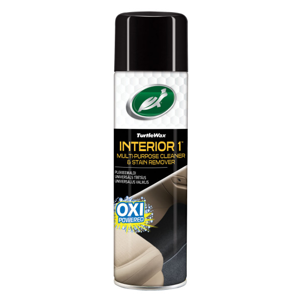 TURTLE WAX Multi-purpose Cleaner&Stain remover Interior 1, salongipuhastusvahend - vaht, 400 ml