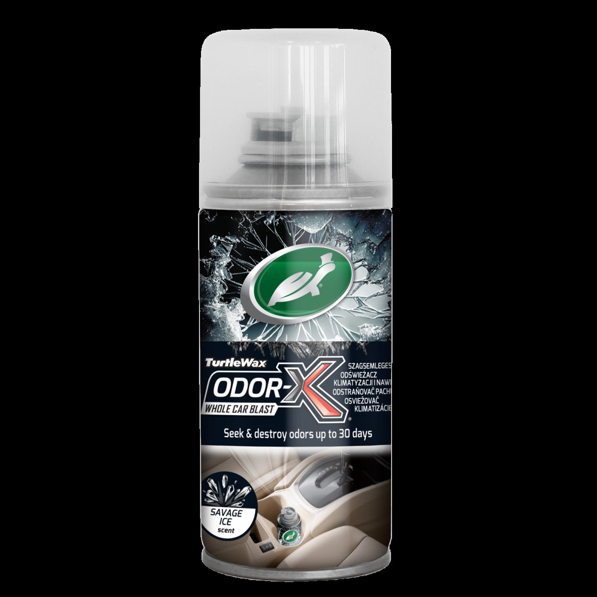 Turtle Wax ODOR-X Fogger Savage Ice, lõhnaeemaldaja, 100 ml Turtle Wax ODOR-X Fogger Savage Ice, lõhnaeemaldaja, 100 ml