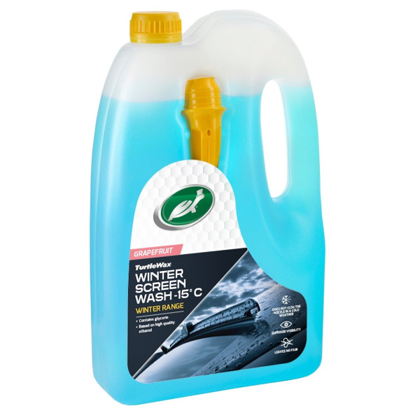 TURTLE WAX Windscreen Washer Fluid -15°C, klaasipesuvedelik, 4 L