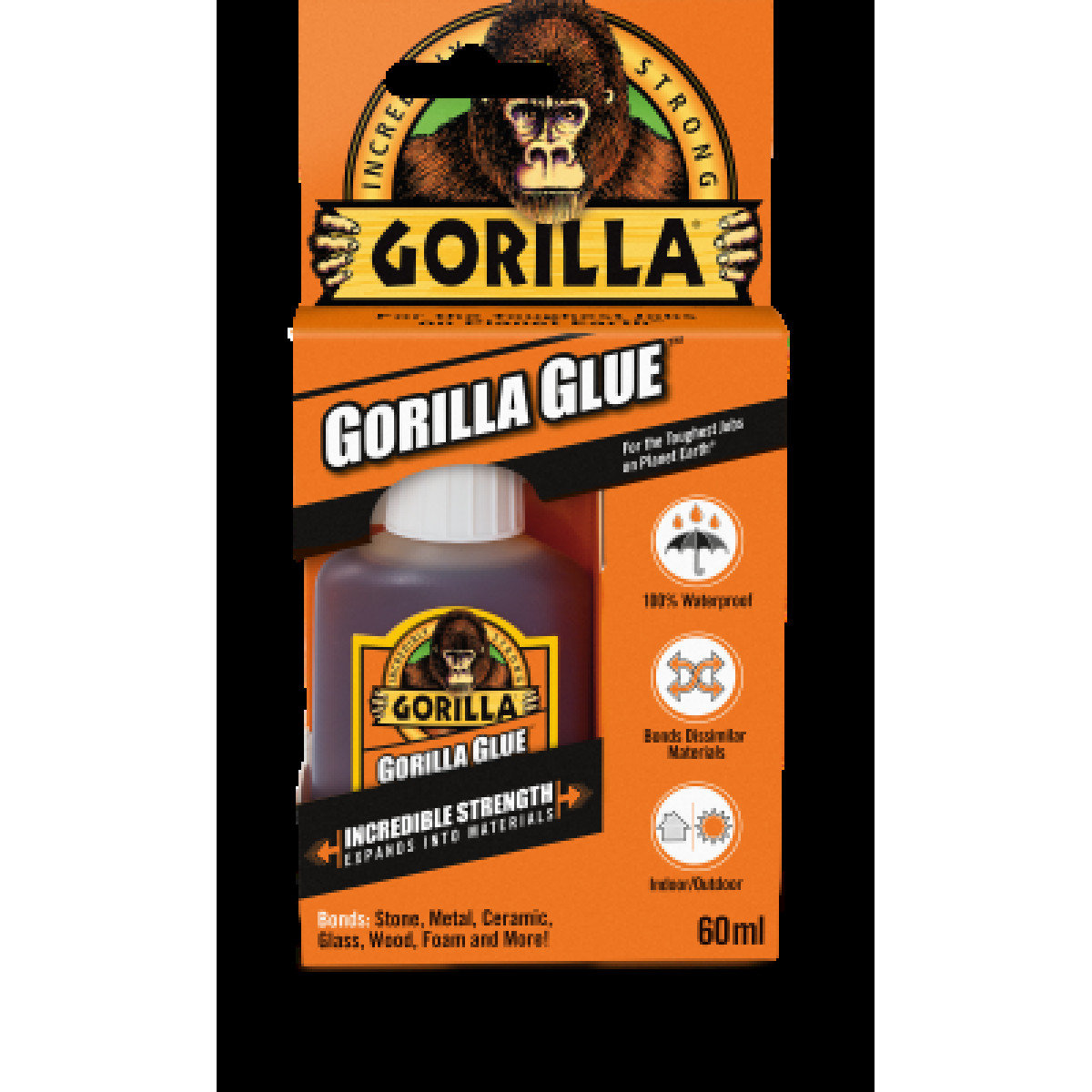 Gorilla Universal Glue, universaalliim, 60 ml