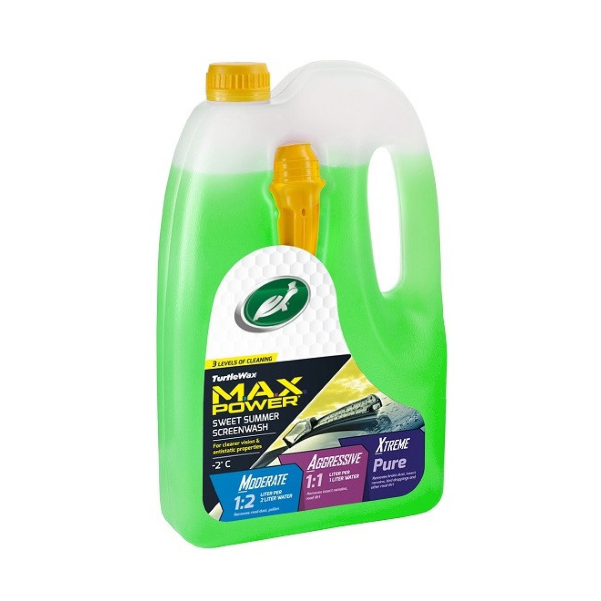 TURTLE WAX Windscreen Washer Fluid M.A.X. Power -2°C, klaasipesuvedelik, 4 L