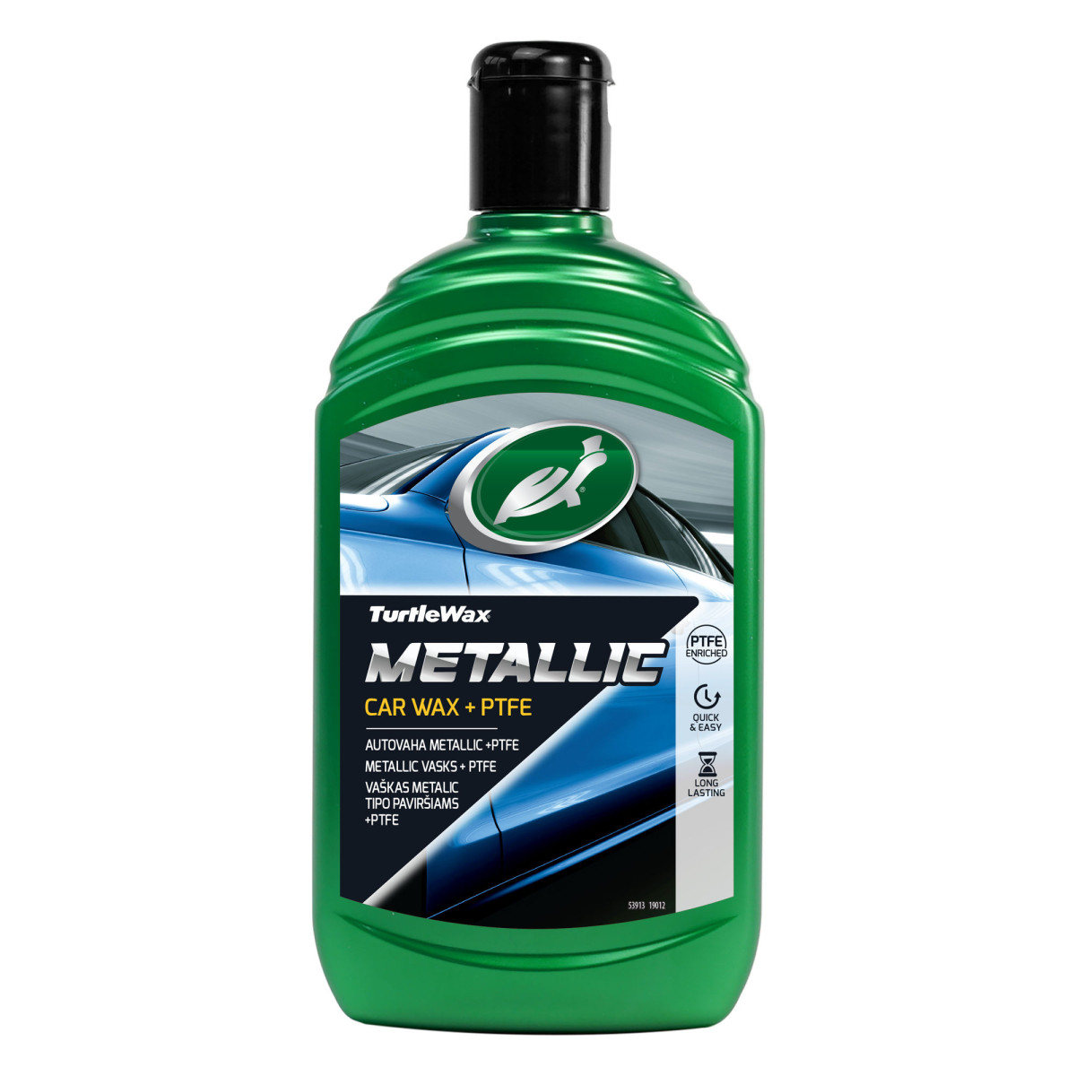 TURTLE WAX Speed Polish + Metallic Wax PTFE, vaha, 500 ml