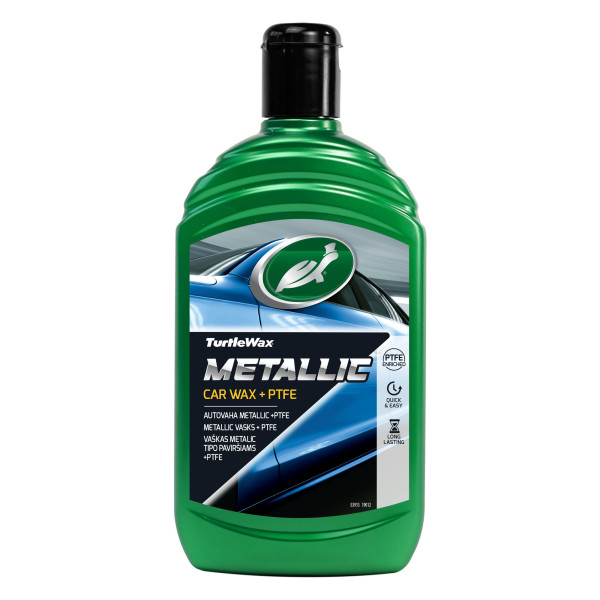 TURTLE WAX Speed Polish + Metallic Wax PTFE, vaha, 500 ml