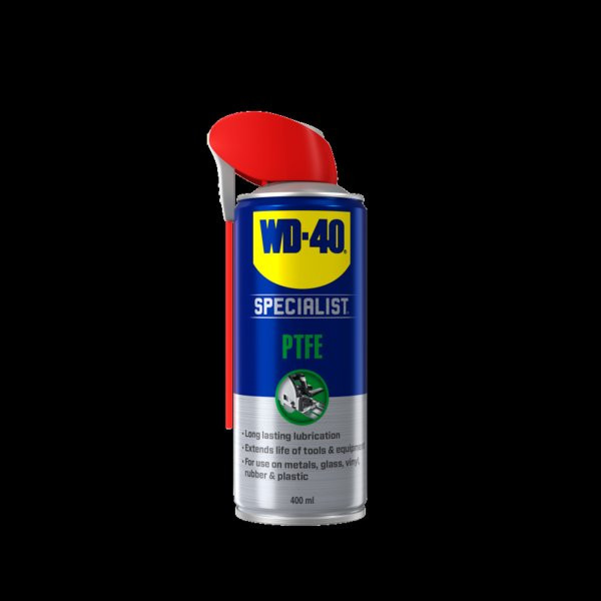 WD-40 SPECIALIST PTFE (SPEC5), kõrge jõudlusega määrdeaine, 400 ml WD-40 SPECIALIST PTFE (SPEC5), kõrge jõudlusega määrdeaine, 400 ml