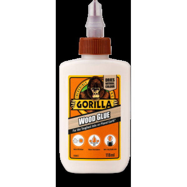 Gorilla Wood Glue, puiduliim, 118 ml