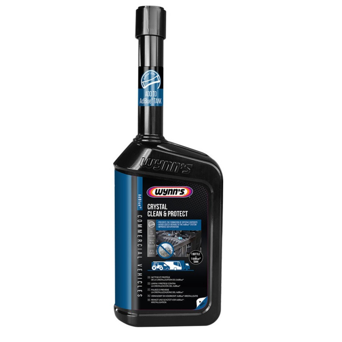 WYNNS Crystal Clean & Protect, lisand AD-Blue süsteemile kristalliseerumise vastu, 500 ml WYNNS Crystal Clean & Protect, lisand AD-Blue süsteemile kristalliseerumise vastu, 500 ml