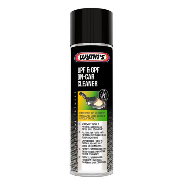 WYNNS DPF ja GPF filtripuhastusvahend lahtivõtmiseta, 500 ml WYNNS DPF ja GPF filtripuhastusvahend lahtivõtmiseta, 500 ml