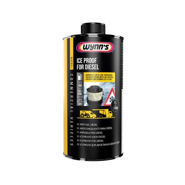 WYNNS Ice Proof For Diesel, diislikütuse lisand kristalliseerumise vastu, 1L