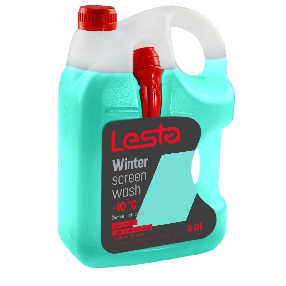 LESTA Windscreen Washer Fluid -10°C, klaasipesuvedelik, 4 l