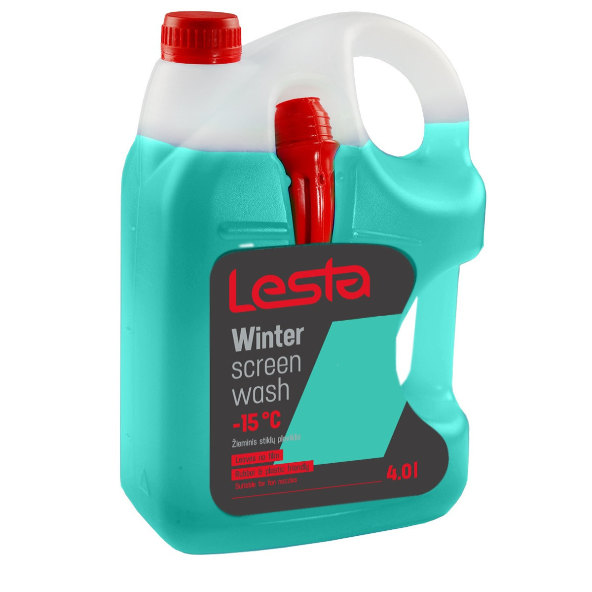 LESTA Windscreen Washer Fluid -15°C, klaasipesuvedelik, 4 L