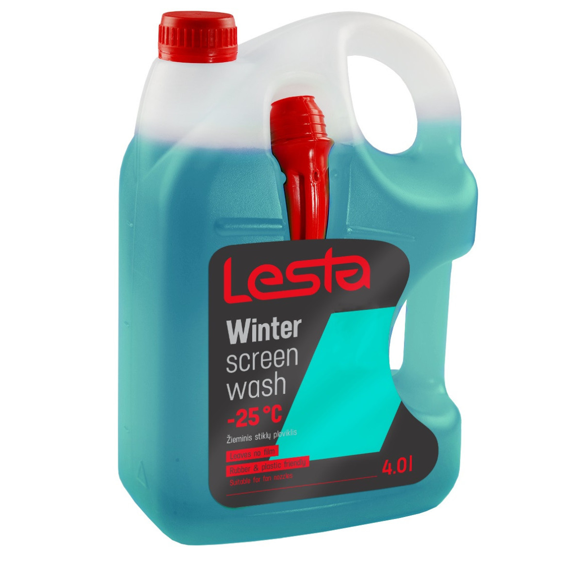 LESTA Windscreen Washer Fluid -25°C, klaasipesuvedelik, 4l