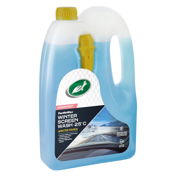TURTLE WAX Windscreen Washer Fluid -25°C, klaasipesuvedelik, 4 L