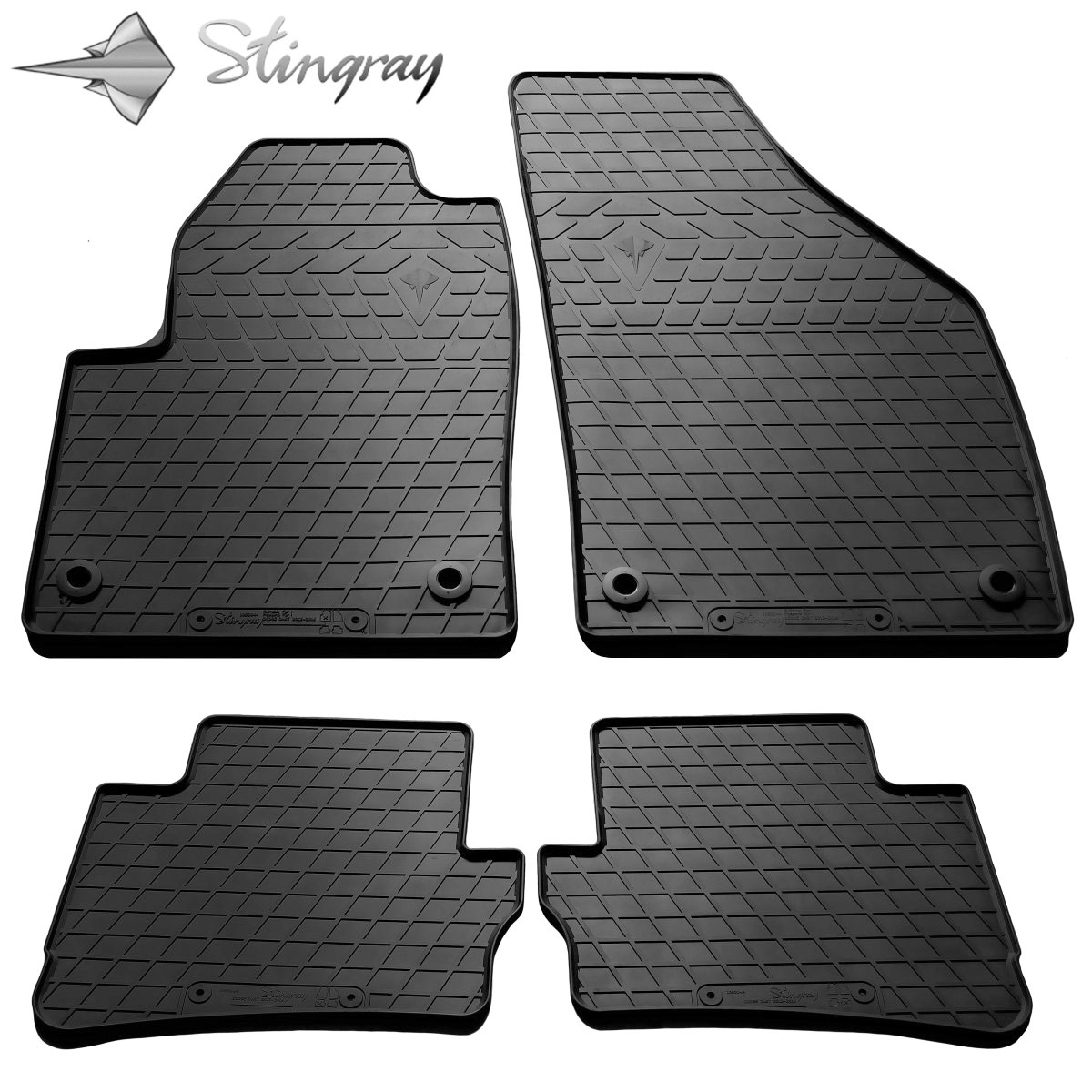 Kummist jalamatid DODGE Dart 2012-2016a., 4 tk / 1053044 Kummist jalamatid DODGE Dart 2012-2016a., 4 tk / 1053044