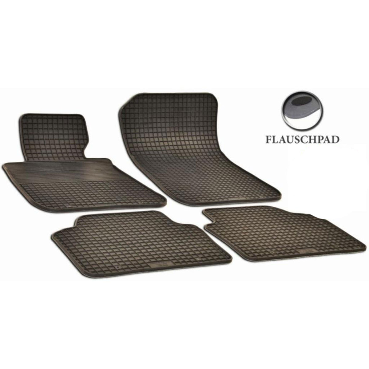 Kummist jalamatid BMW 3 (E90, FL clips) 2004-2013a.,