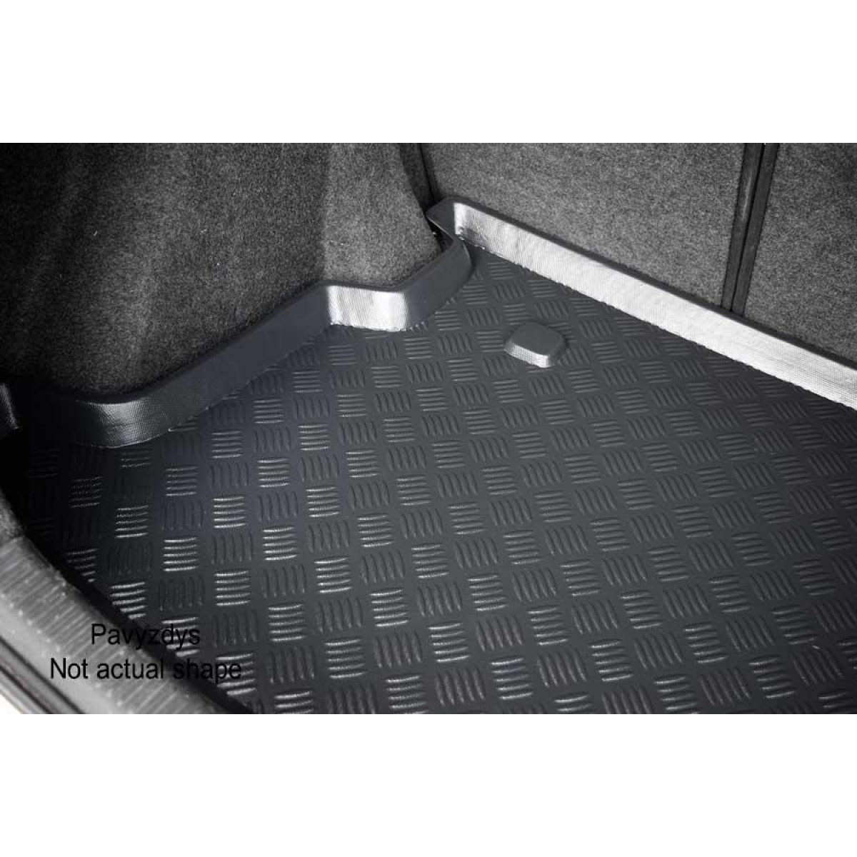 Plastist pagasiruumi matt Kia Venga alates 2009a. (viršutinis) Plastist pagasiruumi matt Kia Venga alates 2009a. (viršutinis)