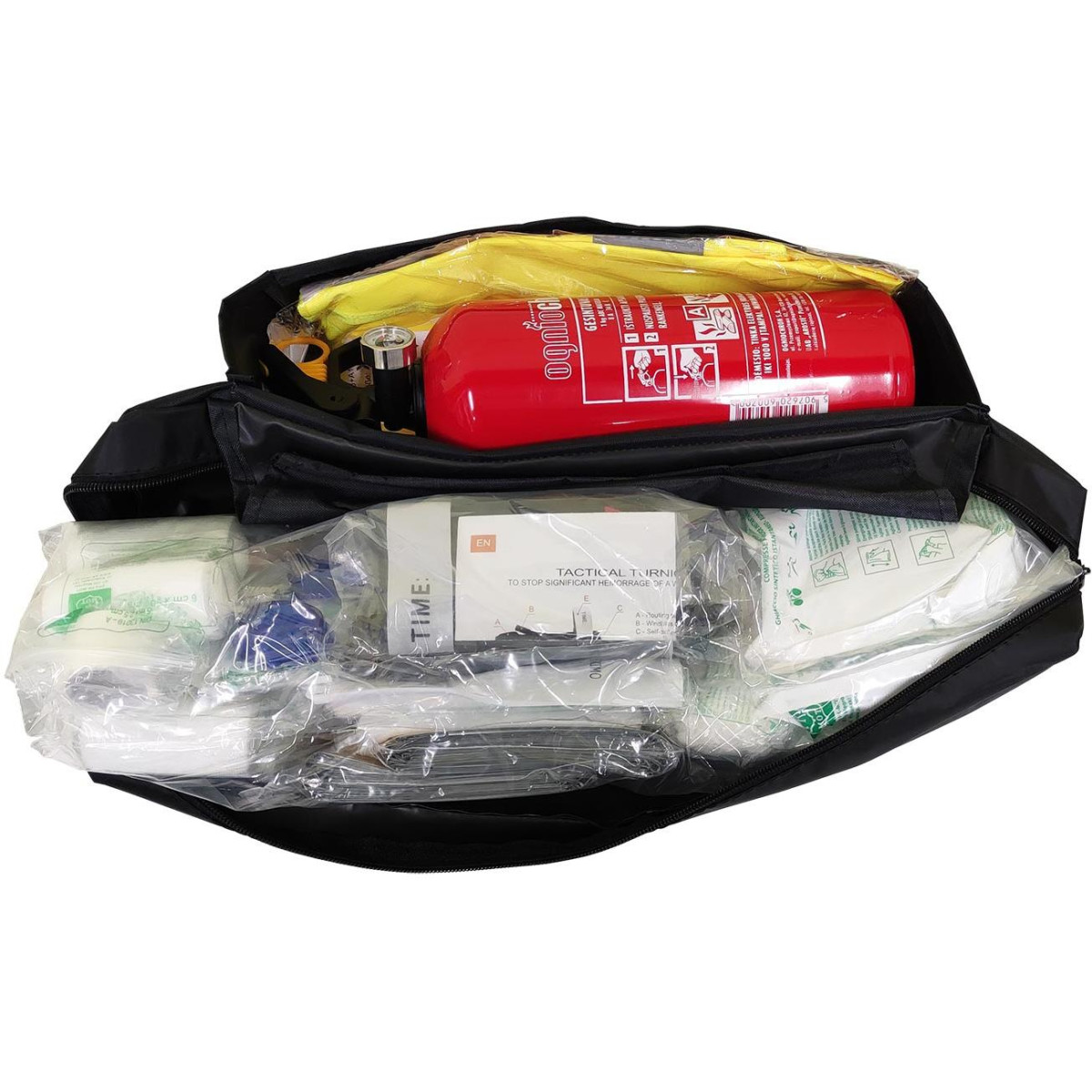 Automobilio saugumo rinkinys LT M2/1ABC 1kg ges. av.ž. liem.(Naujos sudėties vaistinėlė)