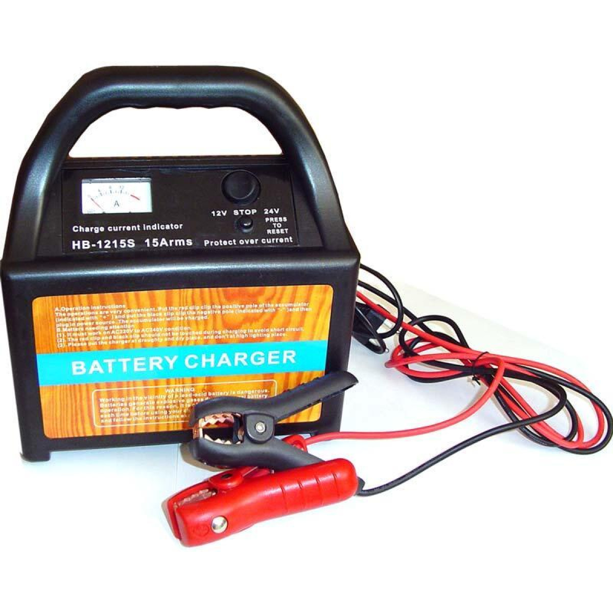 Akulaadija 24 - 12V15A HB 1215-S 61468 Akulaadija 24 - 12V15A HB 1215-S 61468