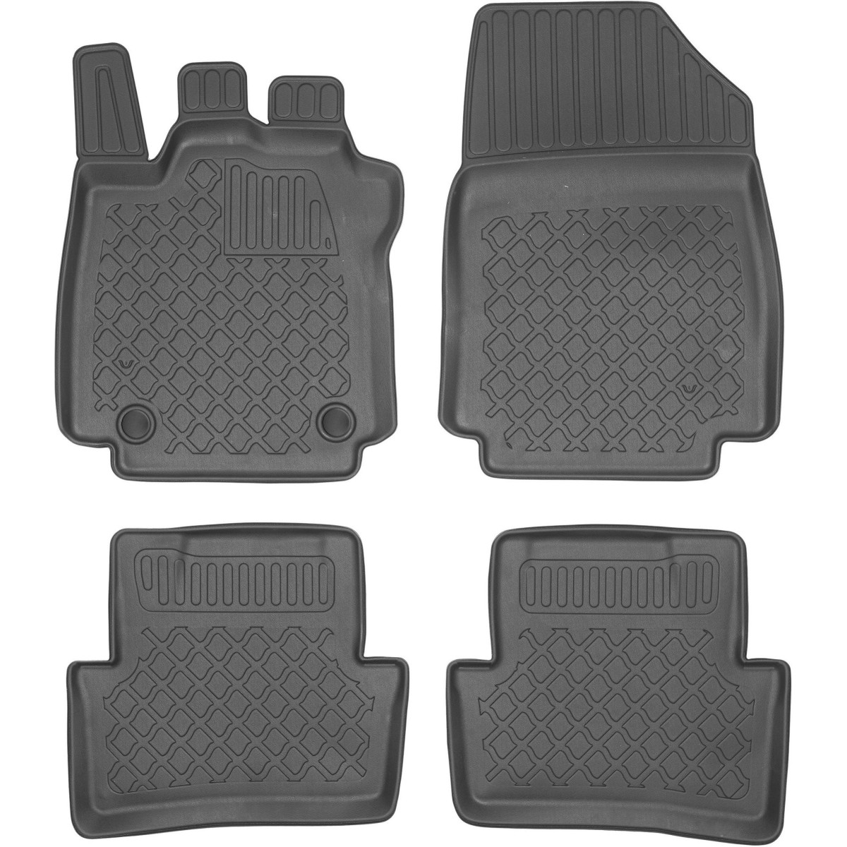 Sõitjateruumi matid Renault Clio IV 2012-2019a. Sõitjateruumi matid Renault Clio IV 2012-2019a.