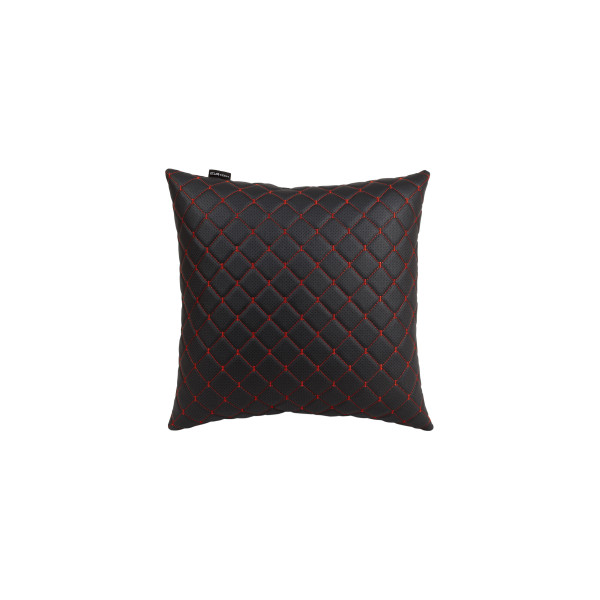 EVAtech ECO Autopadi 40x40 cm - must / punased õmblused
