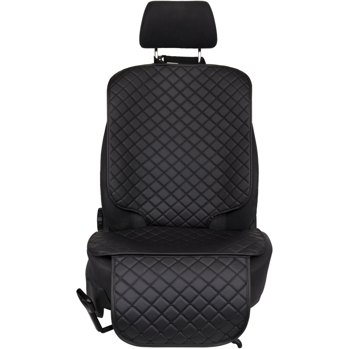 EVAtech ECO laste turvatooli istmekaitse - must / mustad servad / mustad õmblused