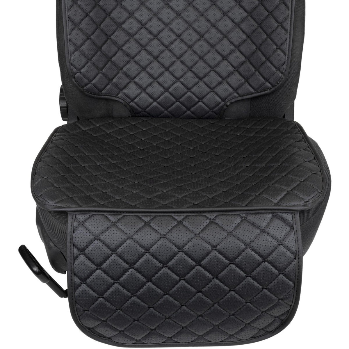 EVAtech ECO laste turvatooli istmekaitse - must / mustad servad / mustad õmblused