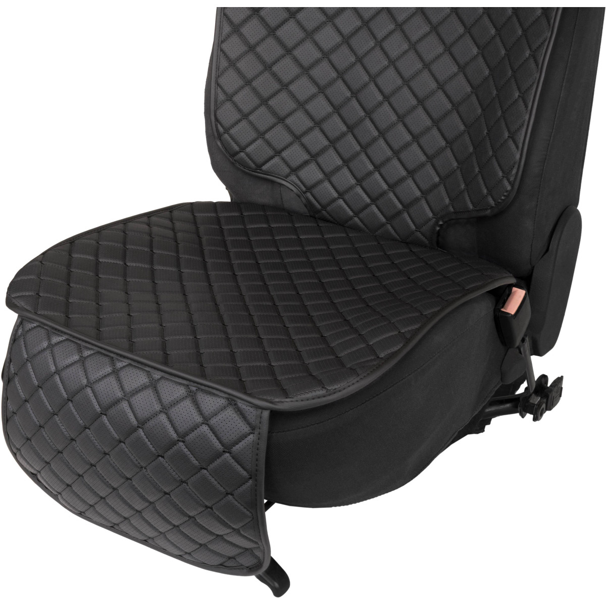 EVAtech ECO laste turvatooli istmekaitse - must / mustad servad / mustad õmblused