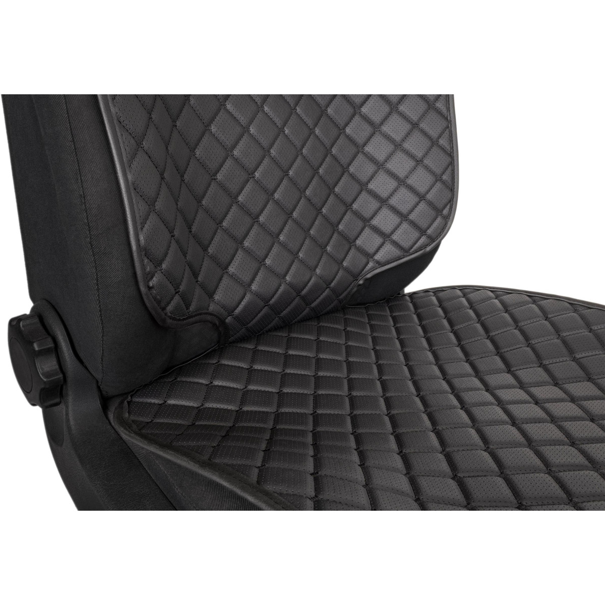 EVAtech ECO laste turvatooli istmekaitse - must / mustad servad / mustad õmblused