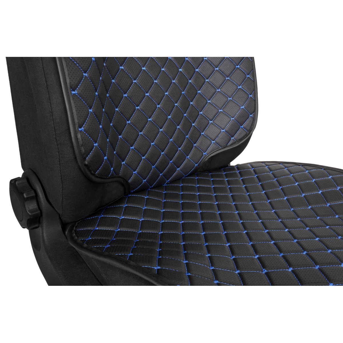 EVAtech ECO laste turvatooli istmekaitse - must / mustad servad / sinised õmblused