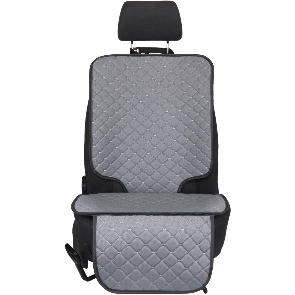 EVAtech ECO laste turvatooli istmekaitse - hall / mustad servad / hallid õmblused