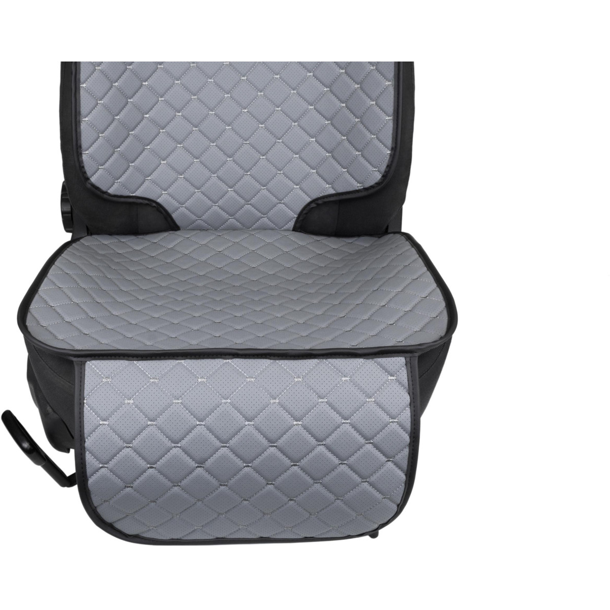 EVAtech ECO laste turvatooli istmekaitse - hall / mustad servad / hallid õmblused