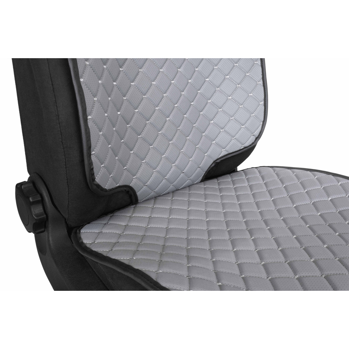 EVAtech ECO laste turvatooli istmekaitse - hall / mustad servad / hallid õmblused