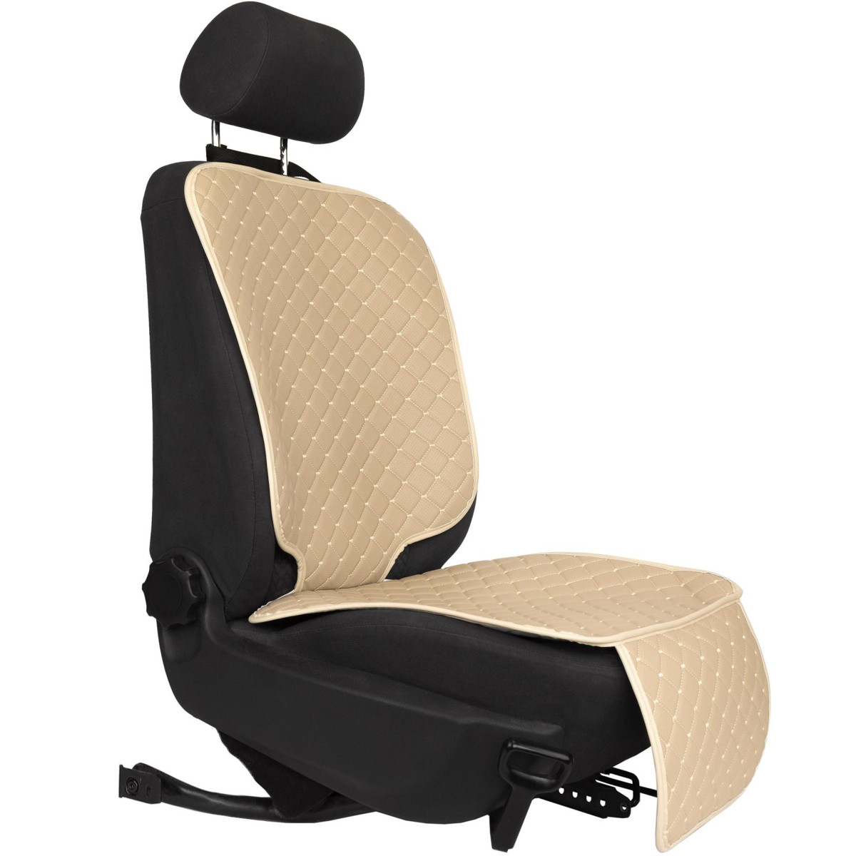 EVAtech ECO laste turvatooli istmekaitse - beež / beežid servad / beežid õmblused