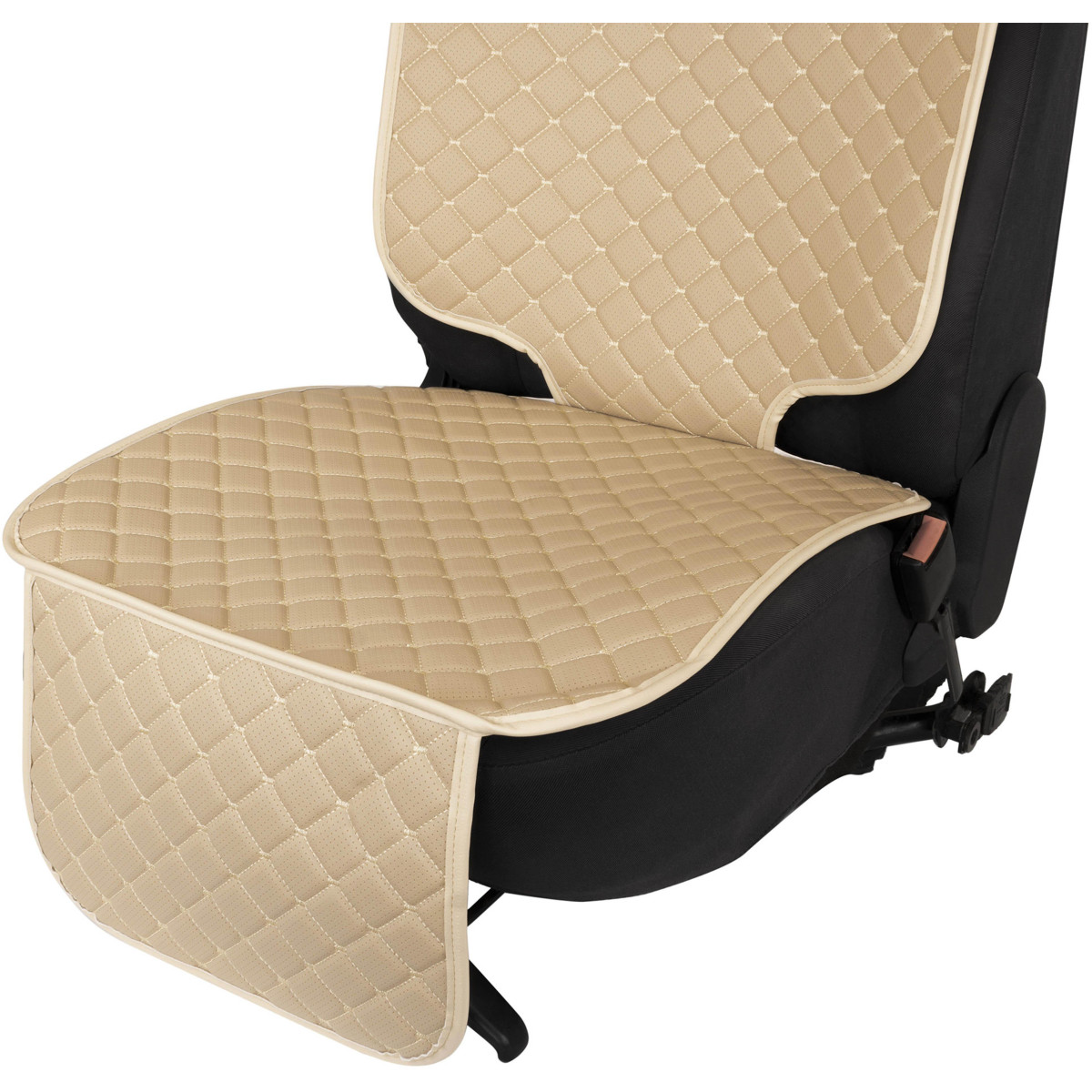 EVAtech ECO laste turvatooli istmekaitse - beež / beežid servad / beežid õmblused