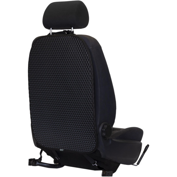 EVAtech Laste Autoistme Seljatoekaitse 68x46 cm - must / mustad servad