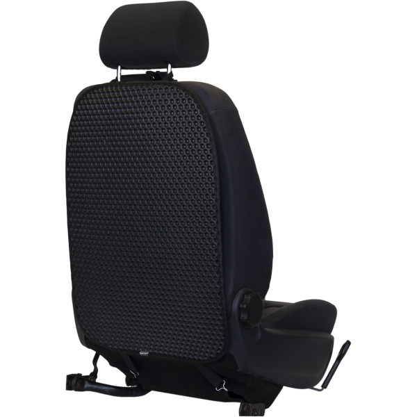 EVAtech Laste Autoistme Seljatoekaitse 68x46 cm - must / mustad servad