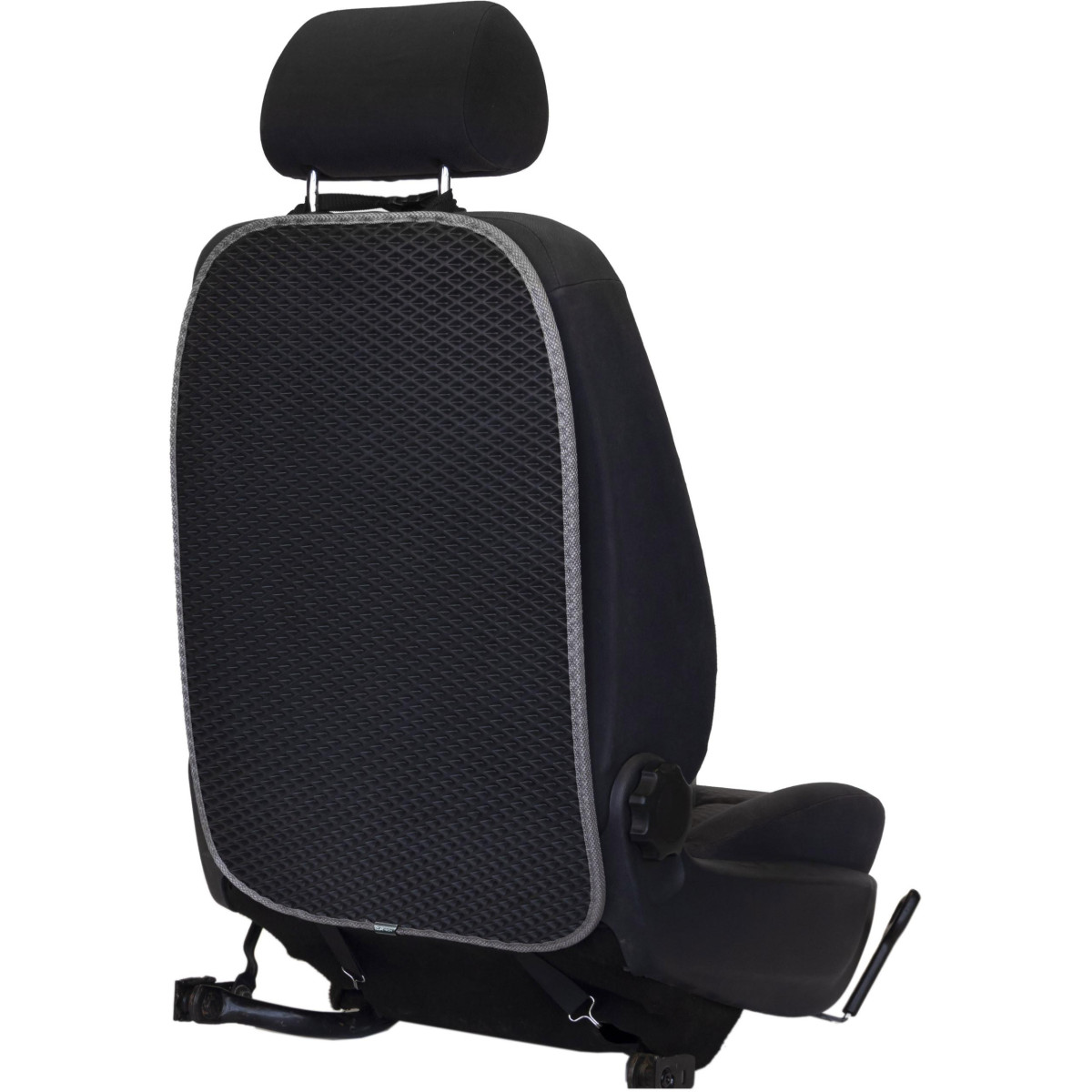 EVAtech Laste Autoistme Seljatoekaitse 68x46 cm - must / hallid servad EVAtech Laste Autoistme Seljatoekaitse 68x46 cm - must / hallid servad