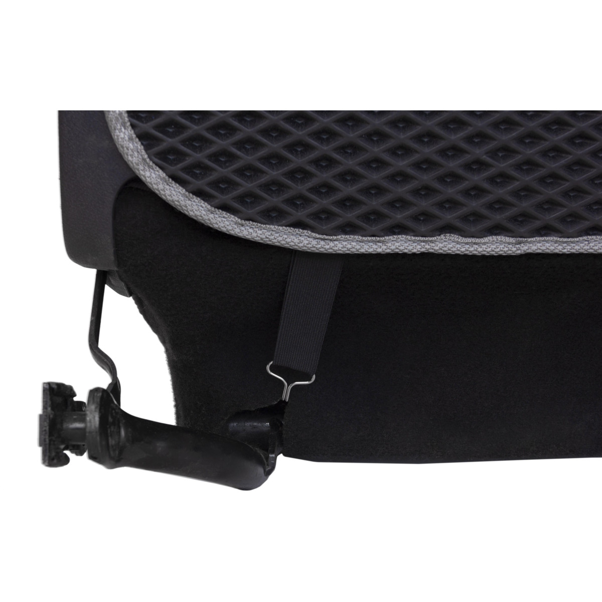 EVAtech Laste Autoistme Seljatoekaitse 68x46 cm - must / hallid servad EVAtech Laste Autoistme Seljatoekaitse 68x46 cm - must / hallid servad