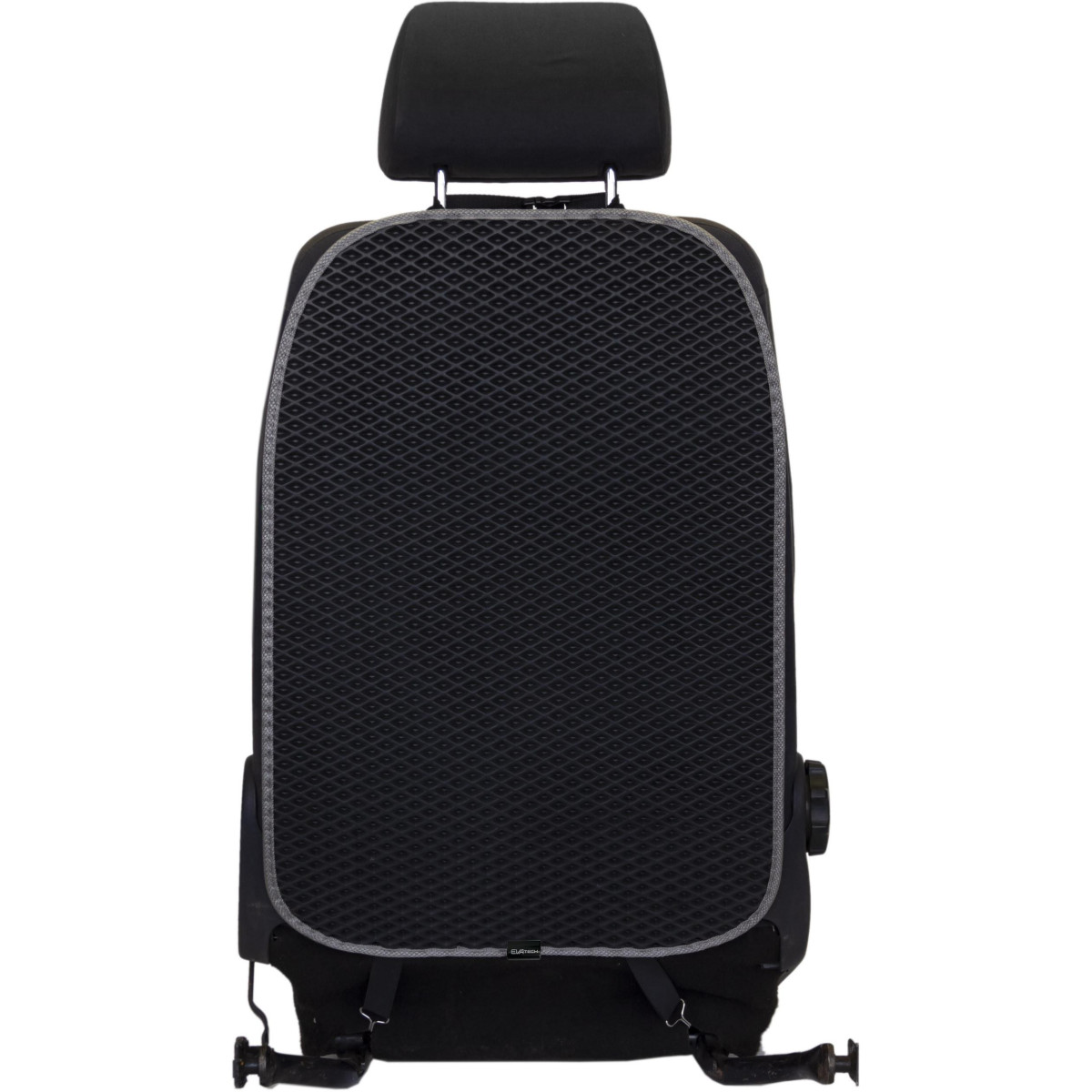 EVAtech Laste Autoistme Seljatoekaitse 68x46 cm - must / hallid servad EVAtech Laste Autoistme Seljatoekaitse 68x46 cm - must / hallid servad