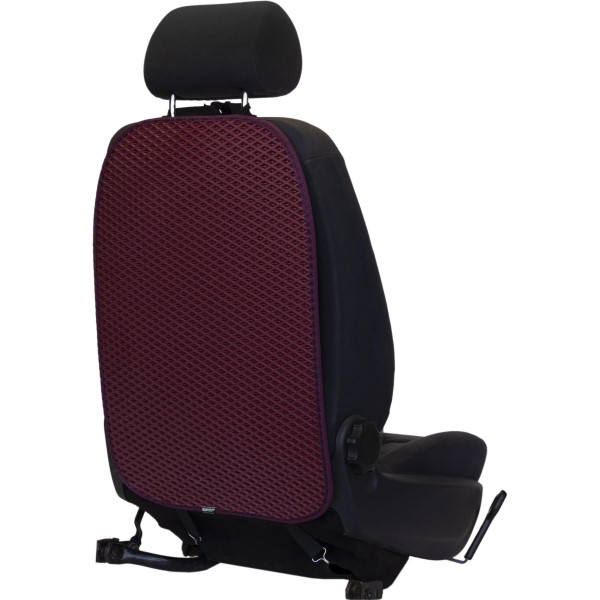 EVAtech Laste Autoistme Seljatoekaitse 68x46 cm - kirsipunane / kirsi servad
