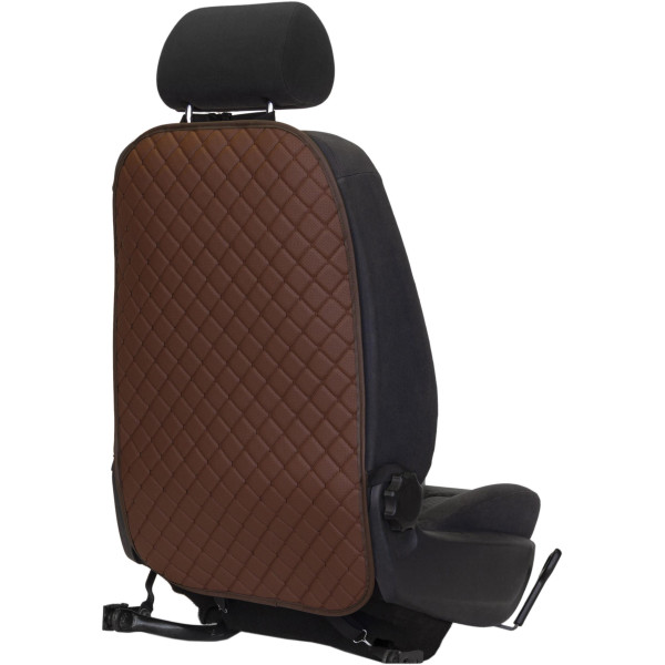 EVAtech ECO Laste Autoistme Seljatugi Kaitse 75x46 cm - pruun / pruunid servad / pruunid õmblused