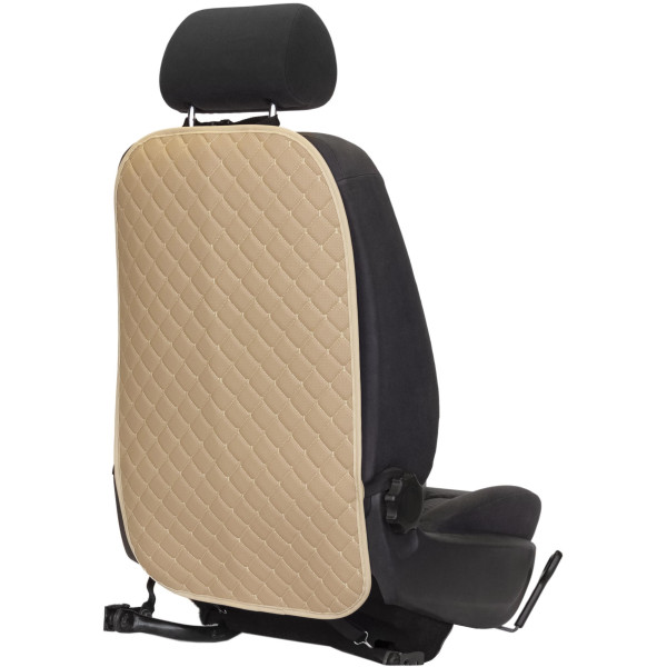 EVAtech ECO Laste Autoistme Seljatugi Kaitse 75x46 cm - beež / beežid servad / beežid õmblused
