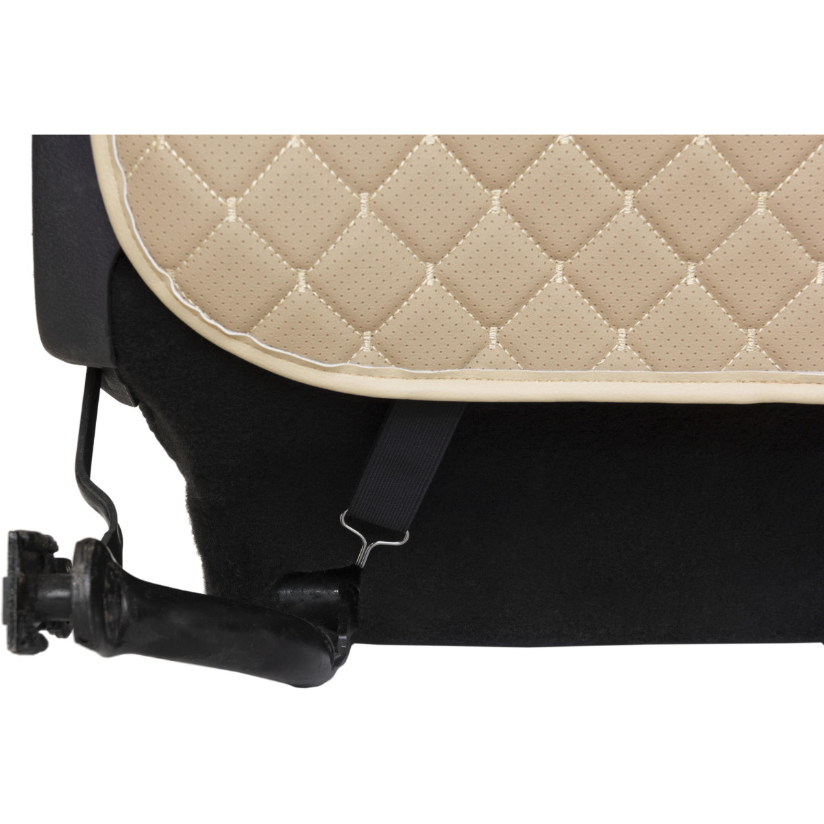 EVAtech ECO Laste Autoistme Seljatugi Kaitse 75x46 cm - beež / beežid servad / beežid õmblused EVAtech ECO Laste Autoistme Seljatugi Kaitse 75x46 cm - beež / beežid servad / beežid õmblused