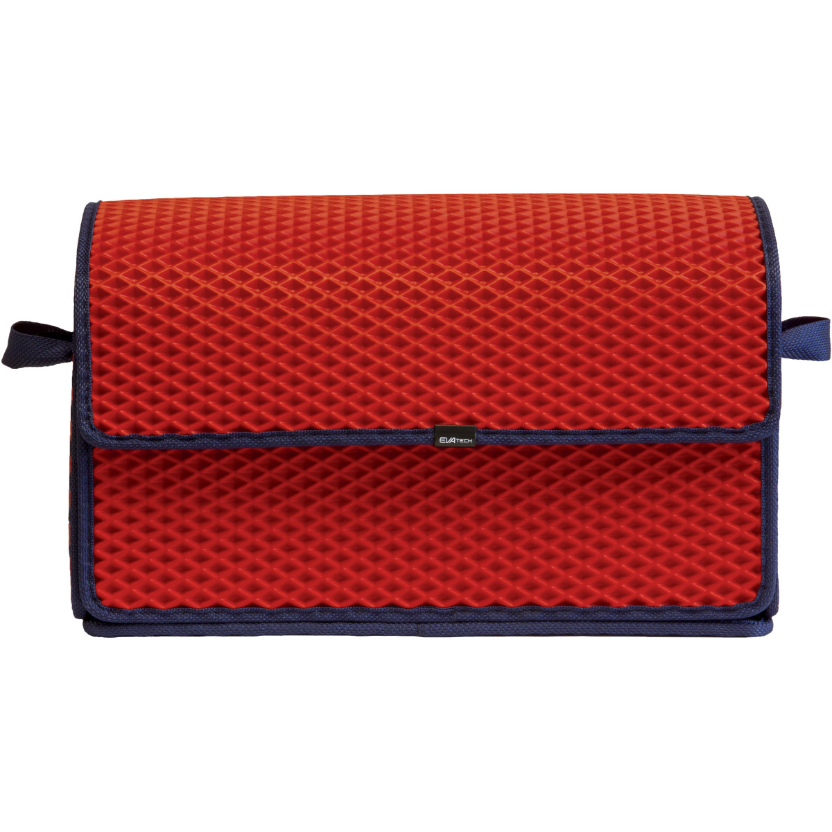 EVAtech pagasiruumi korraldaja 30x49x25 cm - punane / sinised servad EVAtech pagasiruumi korraldaja 30x49x25 cm - punane / sinised servad